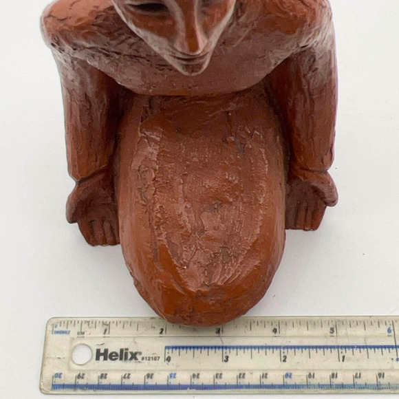 Vintage LDAD Signed Kneeling Woman Sculpture MCM Mid Century Modernist Figurine - Picture 9 of 9